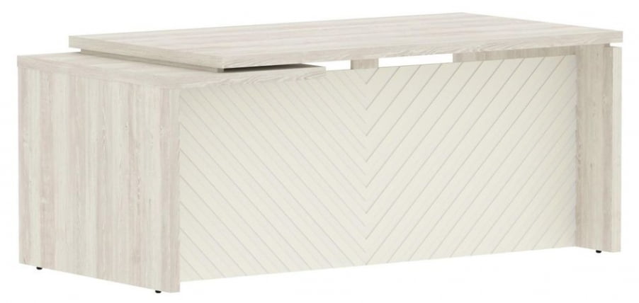 Стол руководителя правый Torr LUX TLCT 189 R Сосна Эдмонд Латте_0