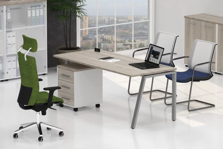 Мебель для персонала Deka №2 Дуб Сантана светлый_1