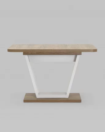 Стол раскладной Веcтор 120-160 дуб Ка-пепел / Vector_2