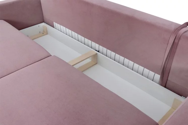 Диван-кровать Калгари-2 Стандарт Альба роза/Твинкли розовый_6