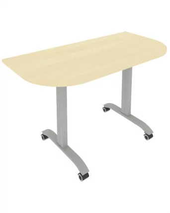 Стол радиусный складной мобильный MOBILE SYSTEM СМ-4.1 Клен_0