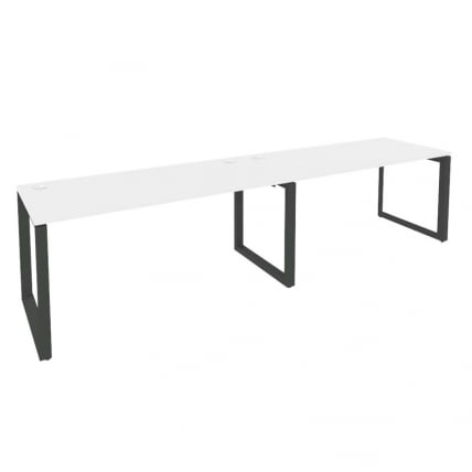 Рабочая станция на О-образном м/к ONIX O.MO-RS-2.4.7 Белый Бриллиант/Антрацит_0