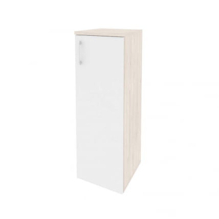 Шкаф средний узкий правый ONIX O.SU-2.3(R) Денвер Светлый/Белый_0