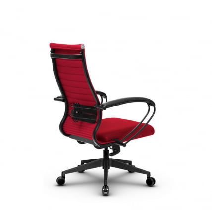 Кресло офисное МЕТТА B 2b 19/K130, Основание 17832 Комплект 4 Красное_2