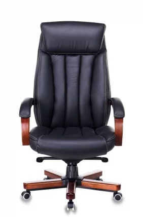 Кресло руководителя Бюрократ T-9922WALNUT/BLACK_1