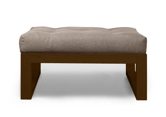 Пуфик Demoku СТ бежевый_темный дуб_0