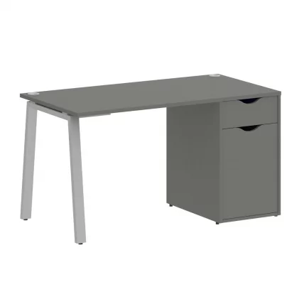Стол письменный HOME OFFICE VR.SP-3-138.1.A Металлик/Серый металл_0