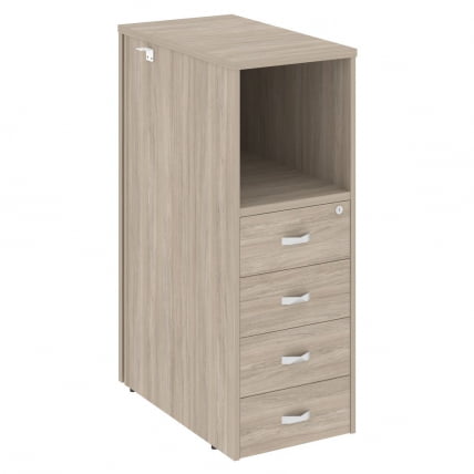 Тумба 4 ящика завершающая, правая ONIX O.R-TV-4(R) Дуб Аттик_0