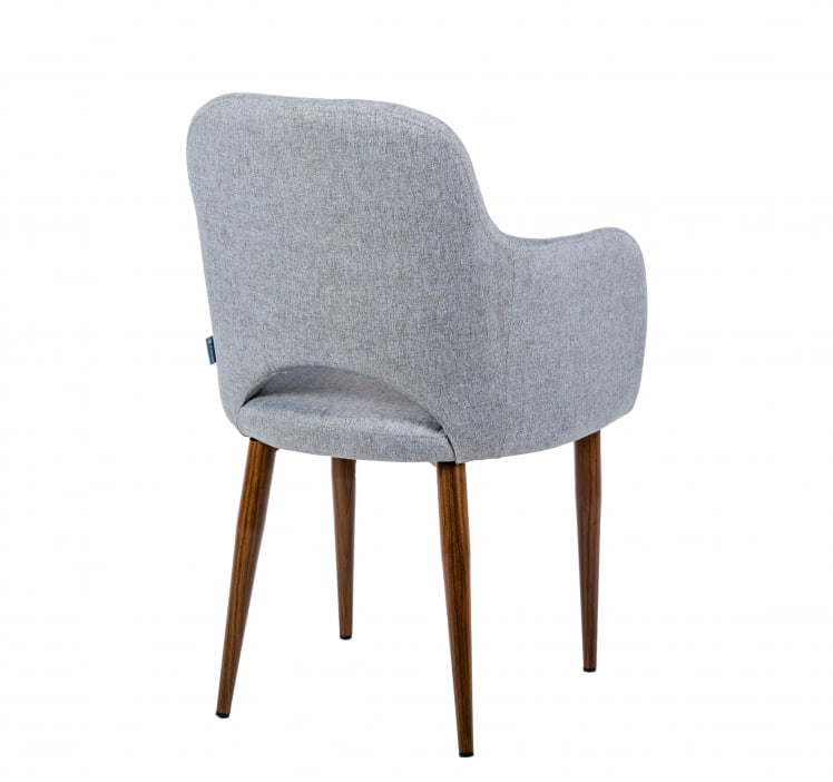 Стул с подлокотниками Ledger Сканди Грей Торех_3