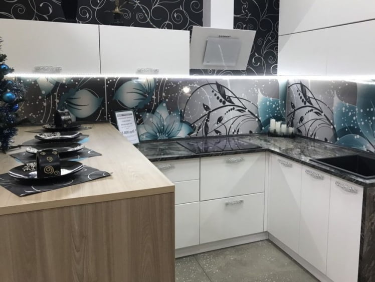 Глянцевый фартук (МДФ) AG 65_2