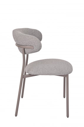Стул обеденный Айла серый серые ножки / Ayla_3