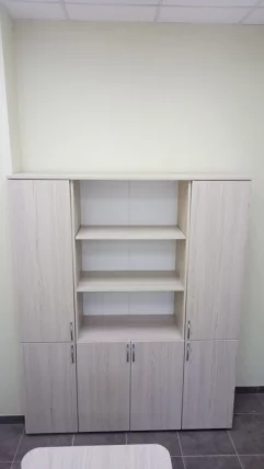 Шкаф высокий закрытый Glassy 6.19.13Л Туя_2