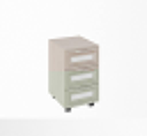 Тумба универсальная Модуль №19 Ясень шимо светлый/белый_0