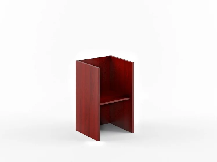 Каркас стеллажа В411 Бургунди_0