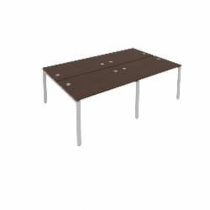 Рабочая станция на 4 раб.места Metal System Б.СМ-4.2 Венге/Серый_0