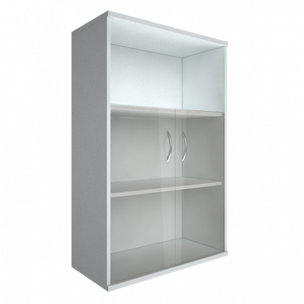 Шкаф средний широкий Riva А.СТ-2.2 Белый_0