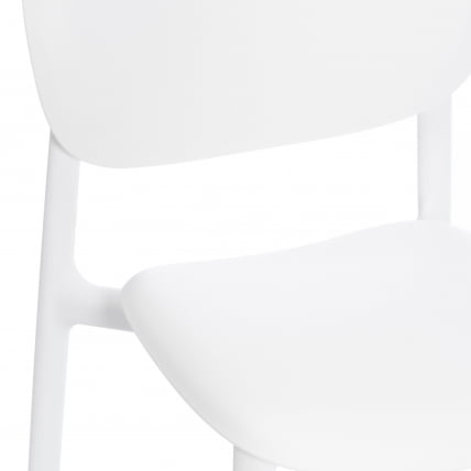 Стул ADORE (mod. XRB-1025) пластик, белый (white), 41 х 53 х 81,5 см_5