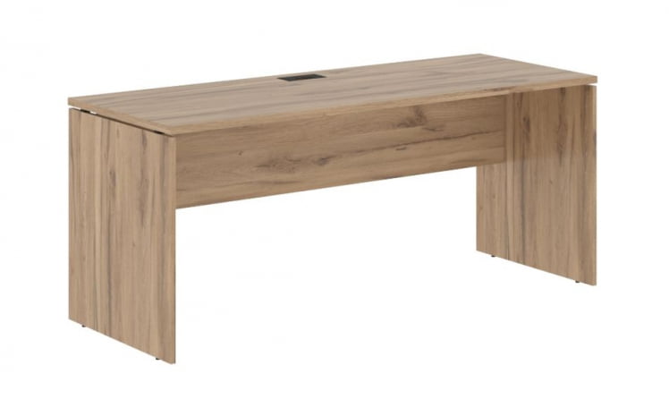 Стол письменный EDIS EDST 1767 Дуб Денвер светлый Черный_0