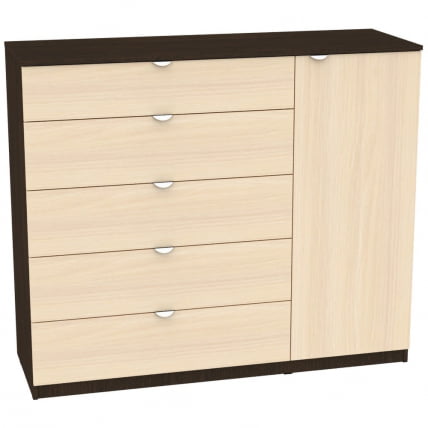 Комод Калисто(K41)1147х1352х468ручкаторцеваяTR-2(Венге-ДМ)_0