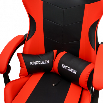 Кресло 840-1 KINGQUEEN, цвет черный/красный, 840-1-black-red_7