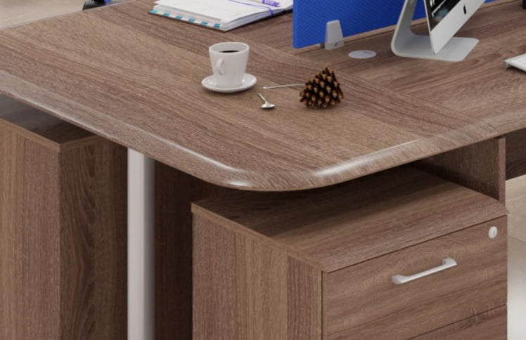 Комплект мебели для персонала Wave 02 Дуб сонома_1