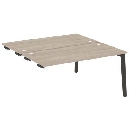 Стол-приставка двойной к опорным элементам ONIX WOOD OW.D.SPR-4.8 Дуб Аттик/Темный_0