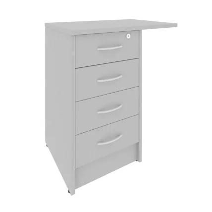 Тумба приставная с фолдингом Riva А.ТП-4.3F-S Серый_0