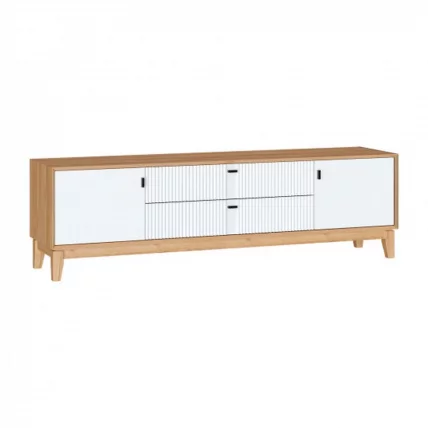 Набор мебели для гостиной Бари №1 Дуб Золотой Белый_7