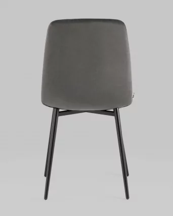 Стул Одди велюр Темно-серый_4