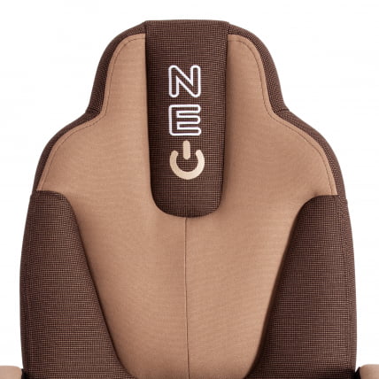 Кресло NEO 2 (22) ткань Коричневый/бежевый 26/13_6