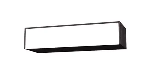 Шкаф навесной Куб К02 Белый софт Дуб ирландский_0