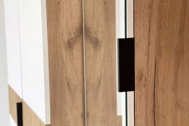 Прихожая Бери MPR-021 Дуб крафт золотой/белое дерево_11