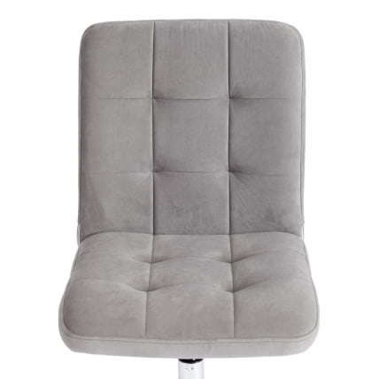 Кресло FIESTA флок , серый, 29_5