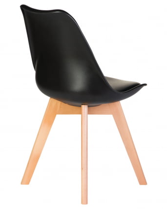 Стул обеденный ДОБРИН ДЖЕРРЙ СОФТ Черный Б-03 / DOBRIN JERRY SOFT B-03_3