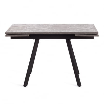 Стол VIGO ЛДСП/HPL/металл, 120 x 80 x 30 х 30 х 75 см, Мрамор черный/черный_10