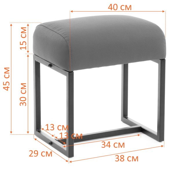 Пуф Charli Lux П/Чарли Люкс велюр/букле, VT shape wood rose_6