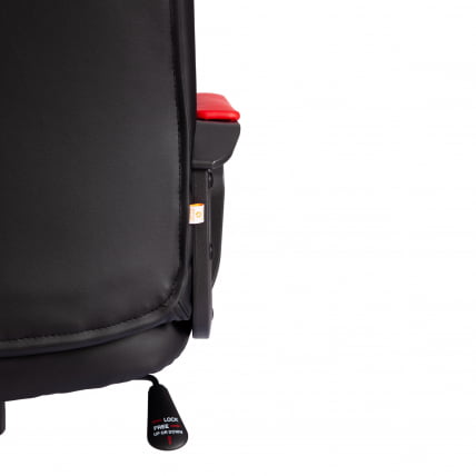 Кресло NEO 2 (22) экокожа Черный/красный 36-6/36-161_10