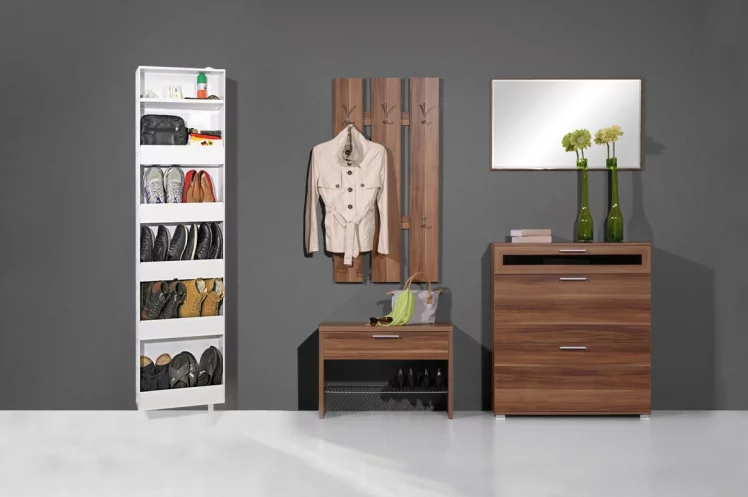 Поворотный шкаф в белом стекле Drive SP Белый_4