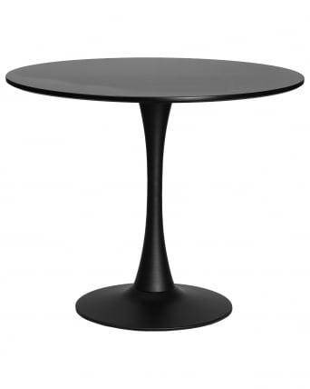 Стол обеденный MIA (черная столешница, черное основание)_1