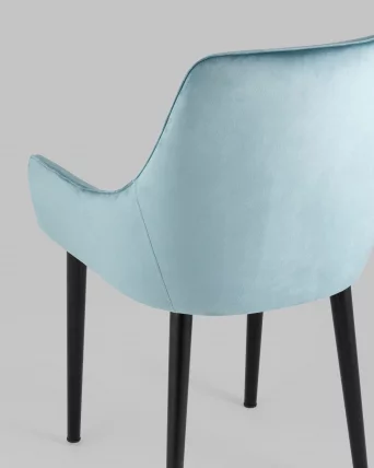 Стул Джоан велюр Пыльно-голубой_6