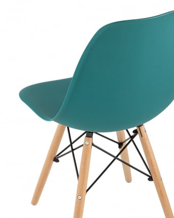 Стул Еамес Стйле ДСВ темно-бирюзовый (разборный каркас) / Eames Style DSW_5