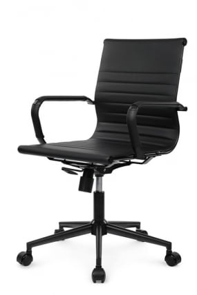 Кресло Хуго РCХ 6002-2СЕБ Черный/Металл Черный / Hugo RCH 6002-2SEB_6