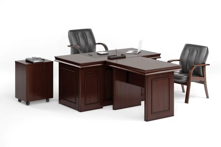 Стол письменный BRN8610102 Темный орех_2