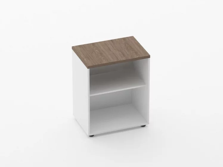 Тумба открытая Deka 9.01.06 Дуб Верцаска/Белый_0