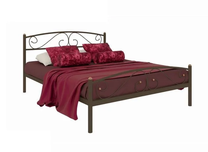 Кровать Вероника Plus 1600х1900 Коричневая_0