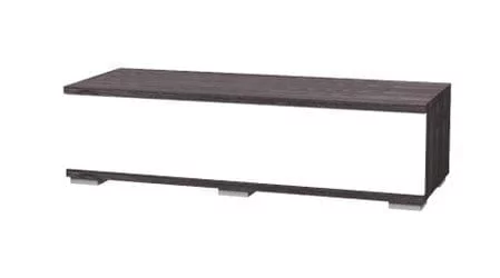 Тумба Куб К03 Белый софт Черный ясень_0