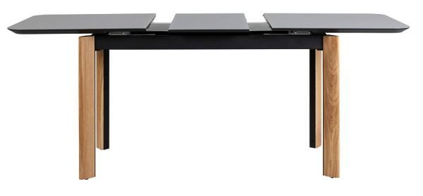 Стол раскладной Combi Glass 140-180 Automatic Natur/Dark matte glass_10