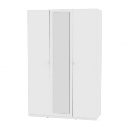 Шкаф распашный R-198х135х60-1-TR-M(Белый)_0