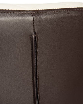 Офисное кресло для персонала ДОБРИН РОРЙ (кремово-коричневый) 2 шт / DOBRIN RORY_2