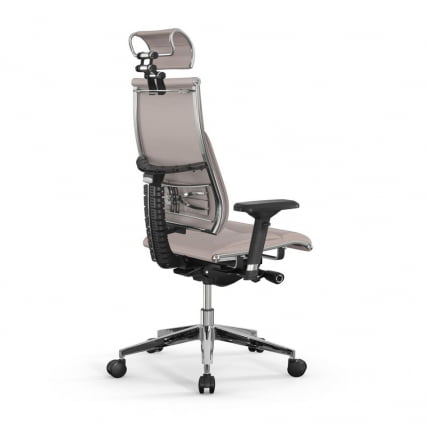 Кресло руководителя METTA Y 3DE B2-10D Комплект 1 Светло-бежевое_1